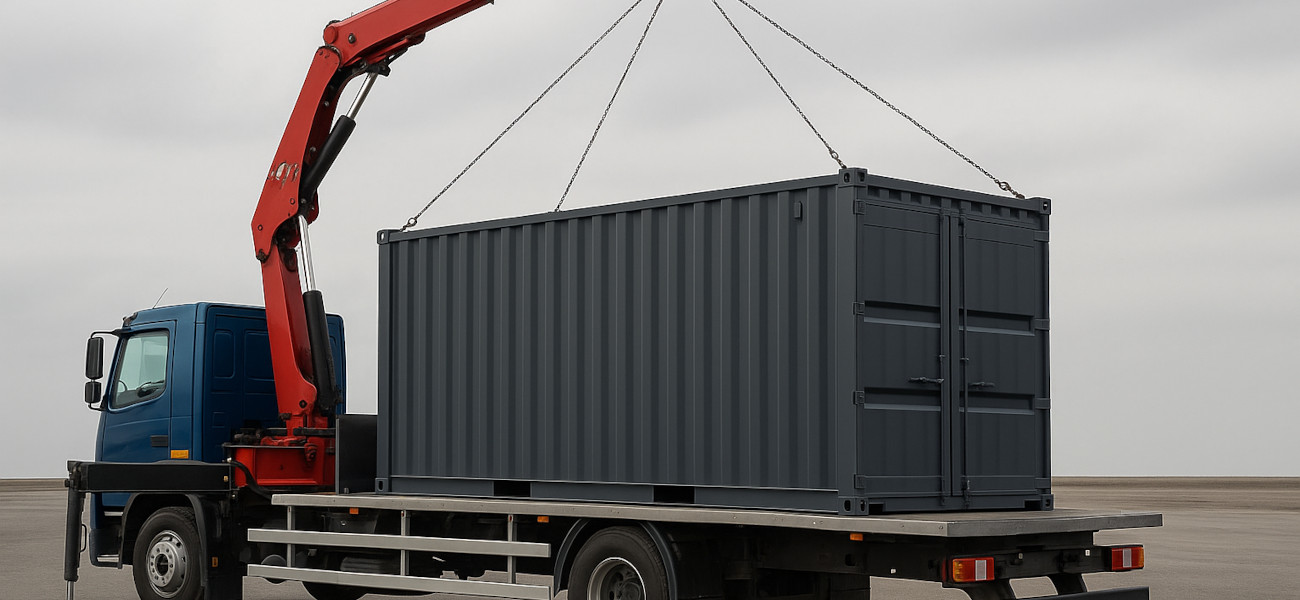 Sprzedaż kontenerów magazynowych morskich Waganiec z transportem HDS - 20DV, 40DV, 40HC
